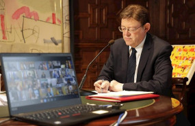 ep ximo puig durante una reunion de presidentes archivo