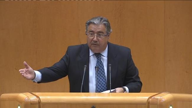Zoido en el Senado | EUROPA PRESS ep zoidosenado