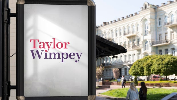 dl taylor wimpey housebuilder house home builder construction residential property website logo ftse 100 min