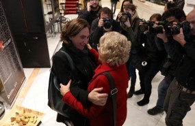 ep ada colau abrazamauela carmena