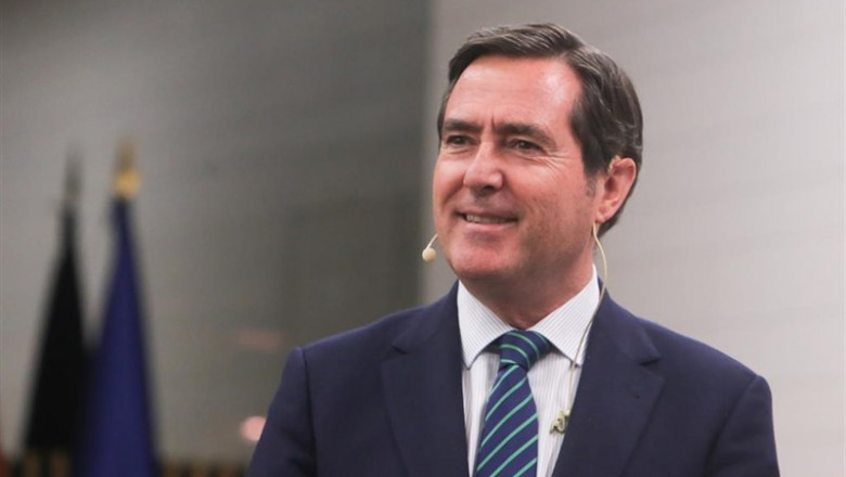 ep antonio garamendi participadialos alumnosla patronal alumni day