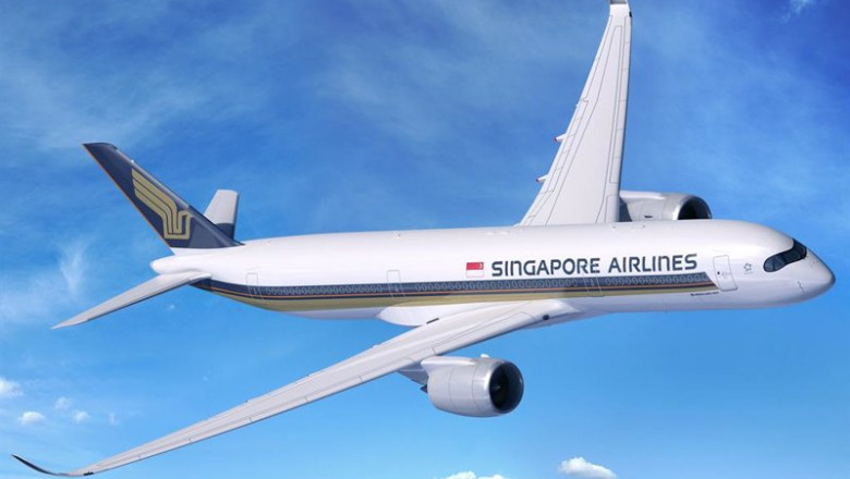 ep archivo   avion de singapore airlines