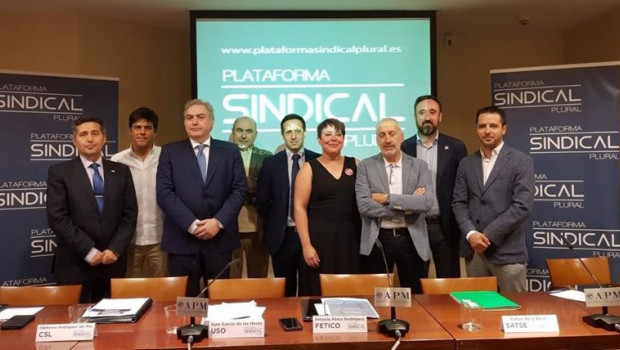 ep archivo   constitucion de la plataforma sindical plural psp