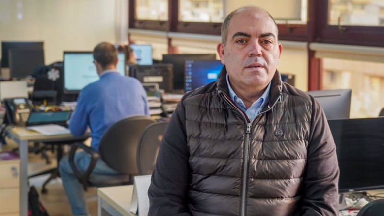 ep archivo   el presidente de ata lorenzo amor antes de iniciar la entrevista con europa press