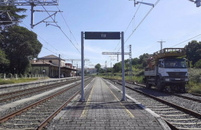 ep archivo   electrificacion del tramo guillarei tui frontera portugesa