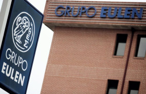 ep archivo logo del grupo eulen la multinacional de servicios externalizados en la sede de madrid ep archivo logo del grupo eulen la multinacional de servicios externalizados en la sede de madrid