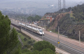 ep archivo   tren en una imagen de archivo