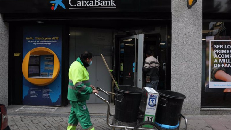 ep archivo una oficina de caixabank en madrid a 22 de abril de 2021 en madrid espana ep archivo una oficina de caixabank en madrid a 22 de abril de 2021 en madrid espana