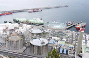 ep archivo   vista de la planta regasificadora de la bahia de bizkaia gas bbg a 10 de octubre de