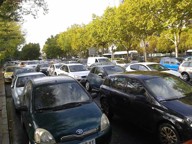 Atasco, tráfico ep atasco trafico