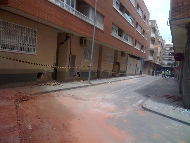 Calles Afectadas Por El Terremoto de Lorca | EUROPA PRESS ep calles afectadasterremotolorca