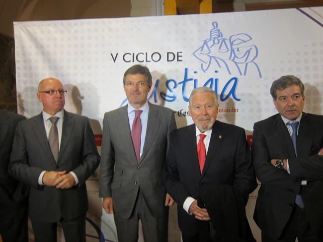 Catalá, antes de participar en el ciclo en Olmedo. | EUROPA PRESS ep catala antesparticiparcicloolmedo
