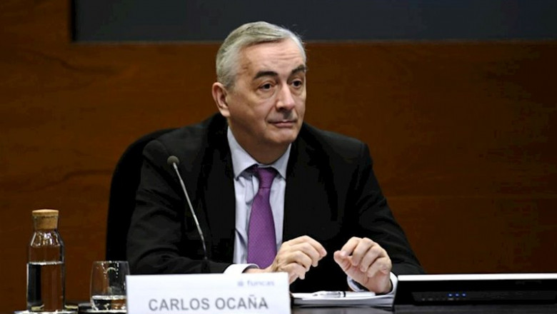 El director general de Funcas, Carlos Ocaña, el pasado 6 de febrero. | Óscar Cañas - Europa Press - Archivo ep el director general de funcas carlos ocana el pasado 6 de febrero