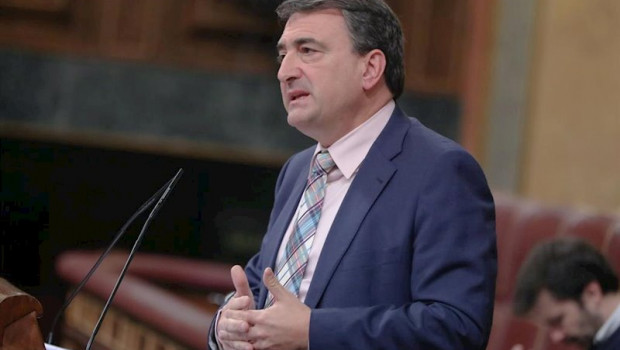ep el portavoz del pnv en el congreso aitor esteban durante una sesion plenaria en el congreso de
