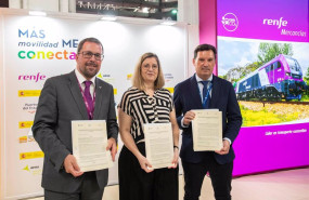 ep el presidente de renfe raul blanco izqueirda la presidenta de adif maria luisa dominguez y el ep el presidente de renfe raul blanco izqueirda la presidenta de adif maria luisa dominguez y el