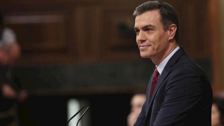ep el presidente del gobierno en funciones pedro sanchez durante su intervencion inicial en la