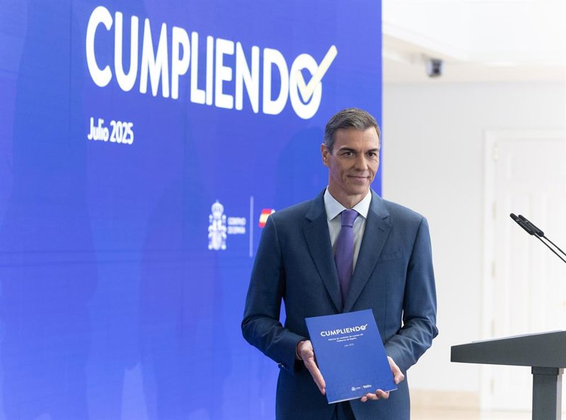Sánchez, sobre el acuerdo comercial con EEUU: «Lo respaldo, pero sin ningún entusiasmo»