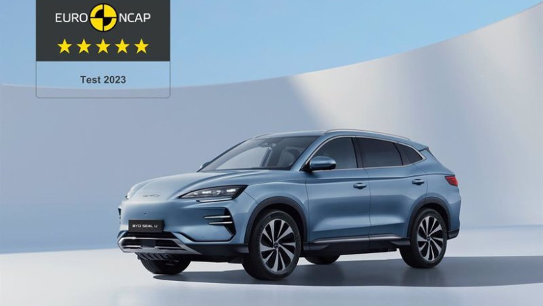 Euro Ncap otorga las 5 estrellas de seguridad al BYD Seal U | BYD ep euro ncap otorga las 5 estrellas de seguridad al byd seal u