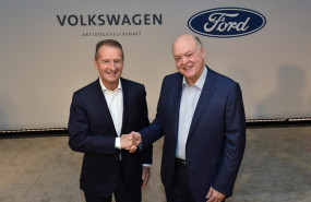 ep herbert diess volkswagen y jim hackett ford ep herbert diess volkswagen y jim hackett ford