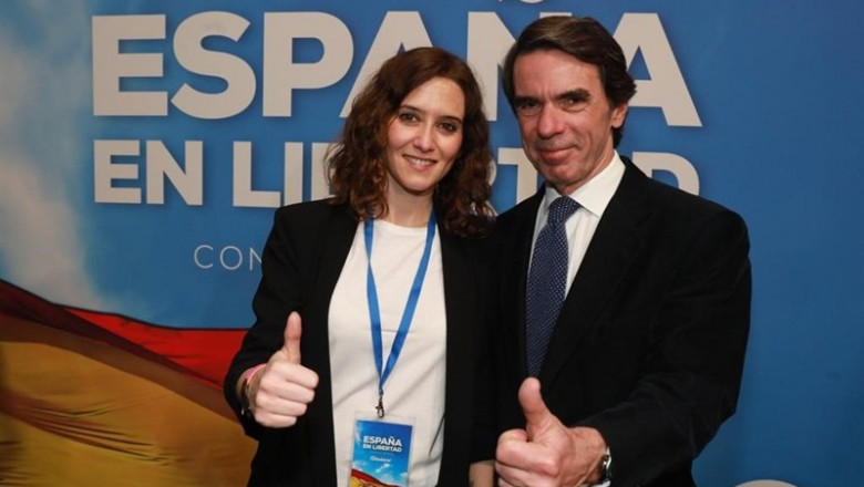ep isabel diaz ayusojose maria aznarla convencion nacional pp celebradapasado mesenero
