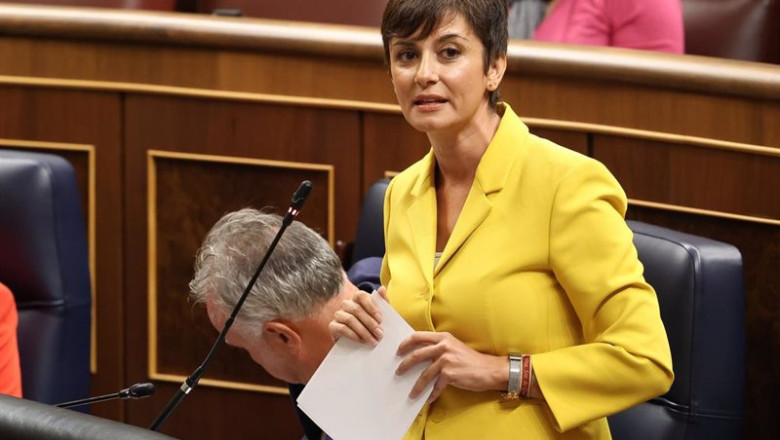 ep la ministra de vivienda isabel rodriguez interviene durante una sesion de control al gobierno en 20241015112504
