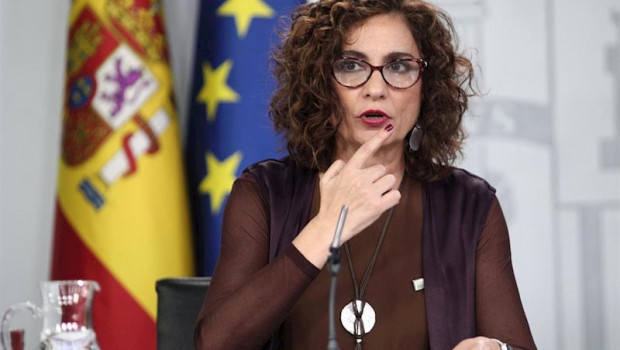 ep la ministra dhisenda i portaveu del govern central maria jesus montero despres del consell de