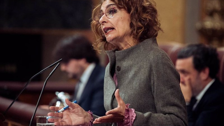ep la vicepresidenta primera y ministra de hacienda maria jesus montero interviene durante una 20250122132404 ep la vicepresidenta primera y ministra de hacienda maria jesus montero interviene durante una 20250122132404