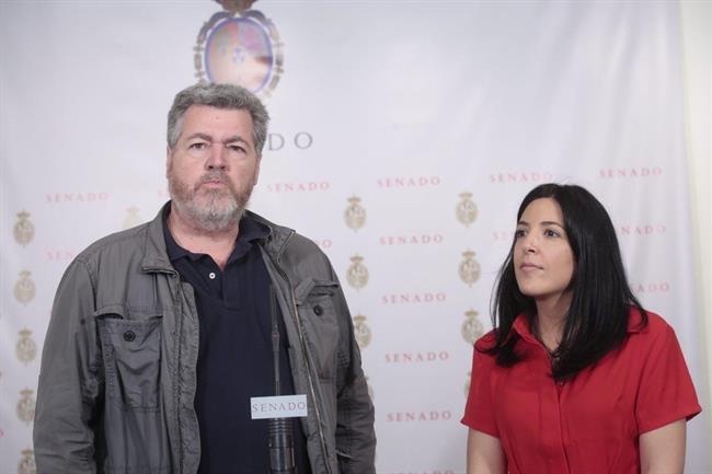 Los senadores Juantxo López de Uralde e Idoia Villanueva | IRENE LINGUA ep los senadores juantxo lopezuralde e idoia villanueva