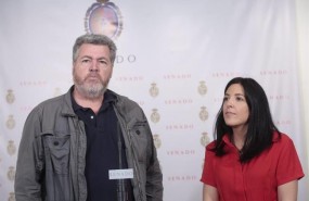 ep los senadores juantxo lopezuralde e idoia villanueva