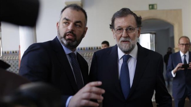 ep mariano rajoy acudela tomaposesionjuanma moreno