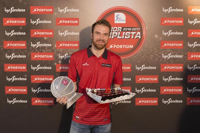 Martynas Gecevicius, mejor triplista de la Liga Endesa | ACB PHOTO ep martynas gecevicius mejor triplistala liga endesa