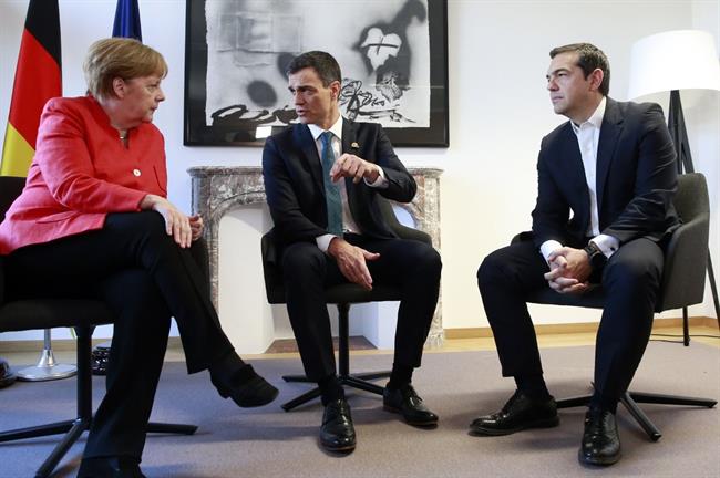 ep pedro sanchezreuneangela merkelalexis tsipras