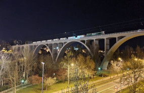 ep prueba de carga en el viaducto del mino
