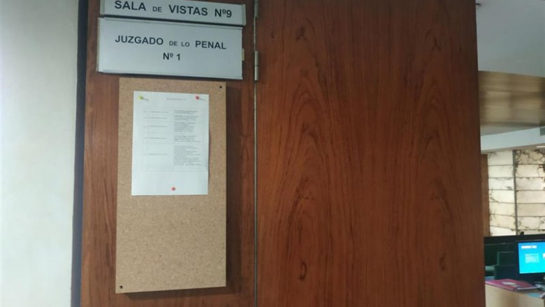 Sala de vistas del Juzgado de lo Penal 1, donde se ha celebrado el juicio por la muerte de la joven en accidente de tráfico en Rioseco. | EUROPA PRESS. ep sala de vistas del juzgado de lo penal 1 donde se ha celebrado el juicio por la muerte de la