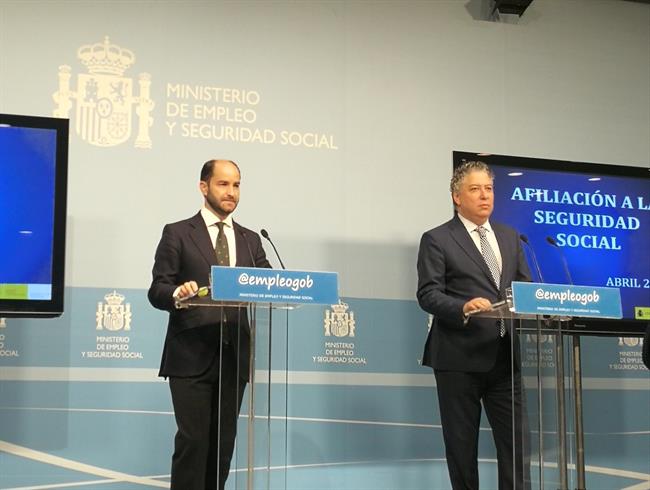 Secretario Estado Empleo, Riesgo y secretario Estado Seguridad Social, Burgos | EUROPA PRESS ep secretarioempleo riesgosecretarioseguridad social burgos