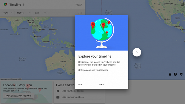 google maps timeline 1