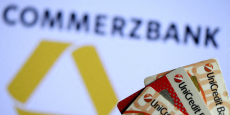 les logos de commerzbank et unicredit 20241106133212 