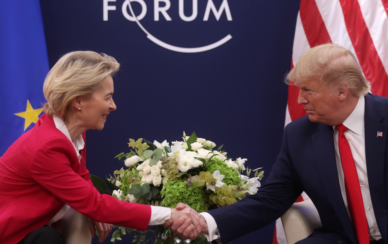 Von der Leyen dice que la UE está preparada para duras negociaciones con EEUU