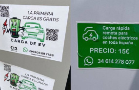 ep aedive alerta sobre pegatinas falsas en los puntos de recarga se usan para cargar cobros ilicitos