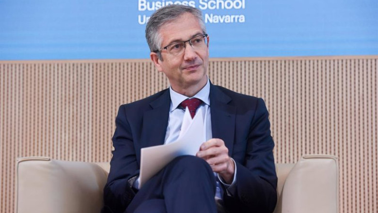 ep archivo   el ex gobernador del banco de espana pablo hernandez de cos a 16 de mayo de 2024 en
