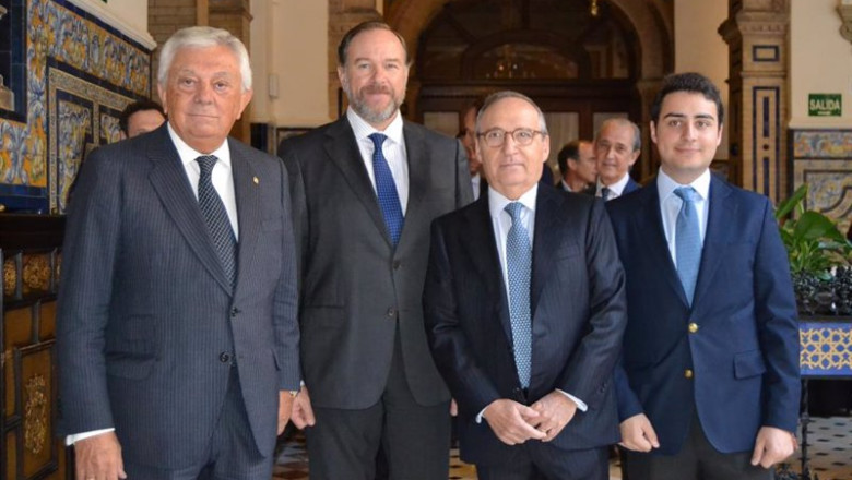 Archivo - El presidente de Ebro Foods, Antonio Hernández Callejas, acude a un foro agroalimentario en Sevilla. | CÁMARA DE SEVILLA - Archivo ep archivo el presidente de ebro foods antonio hernandez callejas acude a un foro agroalimentario