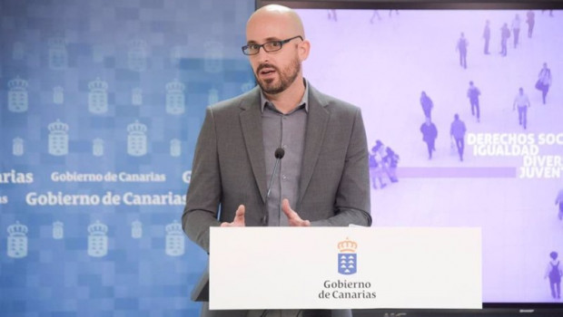 ep archivo   el secretario de estado de derechos sociales nacho alvarez en su visita a tenerife
