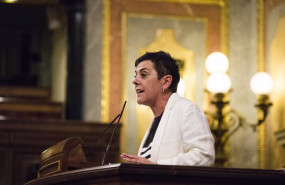 ep archivo   la portavoz parlamentaria de eh bildu mertxe aizpurua interviene en una sesion plenaria