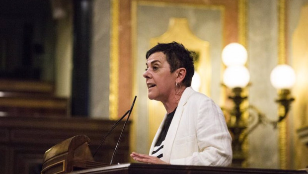ep archivo   la portavoz parlamentaria de eh bildu mertxe aizpurua interviene en una sesion plenaria