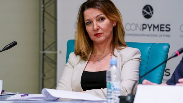 ep archivo   la secretaria general de la union de autonomos uatae m jose landaburu en una imagen de