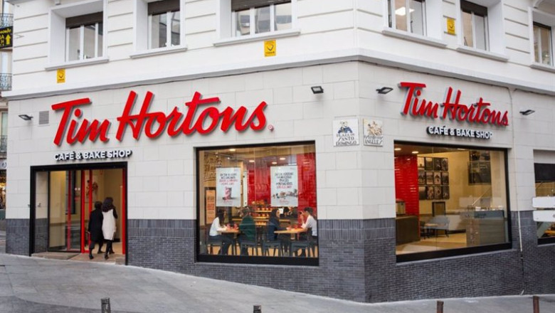 ep archivo tim hortons en madrid ep archivo tim hortons en madrid