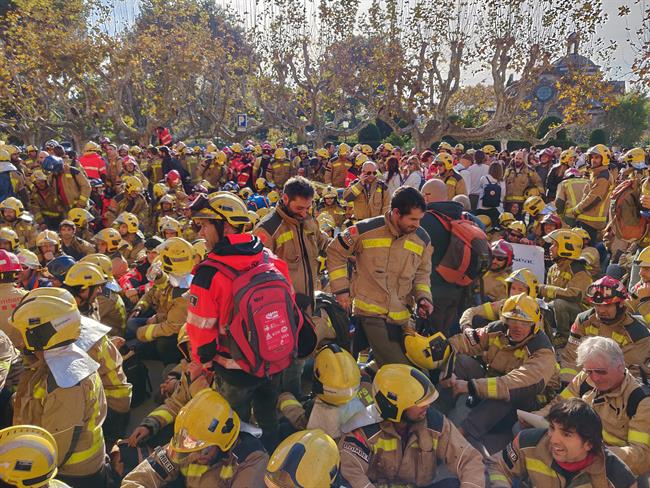 ep concentracionbomberosparlament