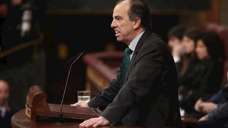 ep el diputado de navarra suma en el congreso carlos garcia adanero interviene en la segunda sesion