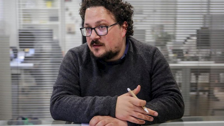 El diputado de Unidas Podemos en la Asamblea de Madrid Jacinto Morano. Archivo. | Ricardo Rubio - Europa Press ep el diputado de unidas podemos en la asamblea de madrid jacinto morano archivo