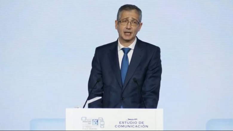 ep el gobernador del banco de espana pablo hernandez de cos en spain investors day ep el gobernador del banco de espana pablo hernandez de cos en spain investors day